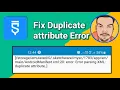 How To Fix Duplicate Attribute Error In SketchWare Pro Hindi AndroidBulb