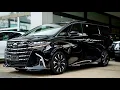 Lagu All-New 2024 Toyota Alphard Hybrid - Black Edition, Exterior and Interior Details