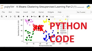 Chapter 25 K Means Clustering Unsupervised Learning in Python full course