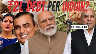 MODI PUT ₹2 LAKH DEBT ON EVERY INDIAN? SUBHASH CHANDRA ATT*CKS AMBANI  & RUBIKA LOSES HER VISION?