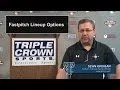 Lineup Options - Fastpitch