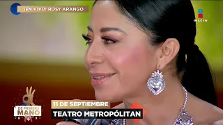 EN VIVO Rosy Arango: Todo sobre su show en el Metropólitan y en Nueva York para representar a México