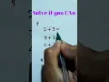 Genius IQ Test math puzzle