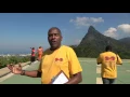 Top View of Rio de Janeiro from the Mountains - Brazil July 2017