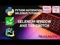 Day 15 Selenium Window Handling Using SwitchTo Window