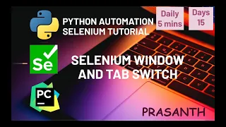 Day 15 Selenium Window Handling Using SwitchTo Window