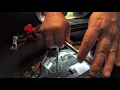 Setting Walmart s EverStart H6 Automotive Battery in Housing Attaching Positive Terminal GX030624