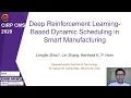 Deep Reinforcement Learning-Based Dynamic Scheduling in Smart Manufacturing
