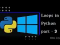 For Loop For Else Loop Loops in python Part - 3