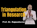 Triangulation in Research