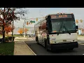 Front POV NJT Route 320 North Bergen P R Harmon Meadow Full Ride onboard 2021 MCI D4500CT