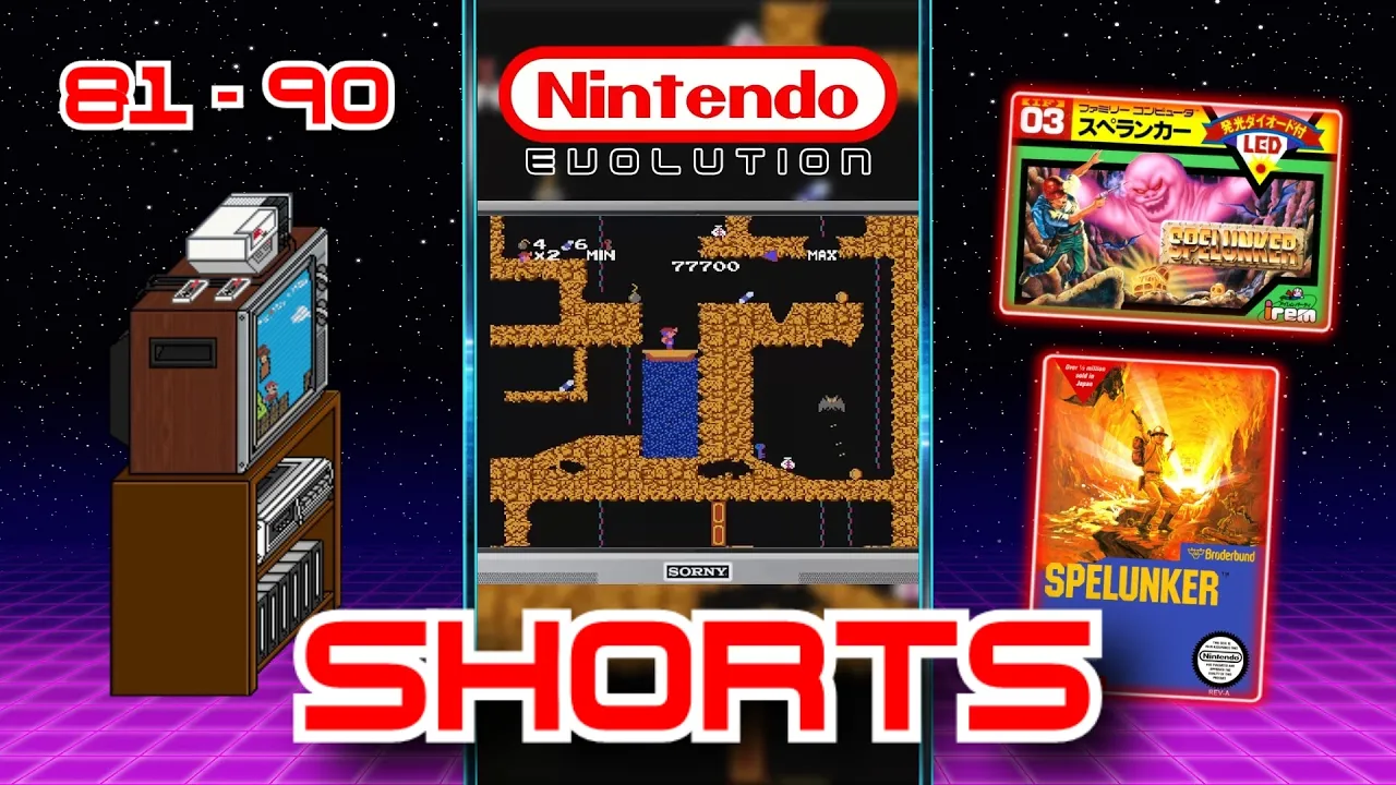 Compilación 81-90 Nintendo Evolution shorts
