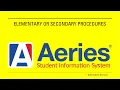 Adding a New Teacher in Aeries