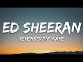 Download Lagu Ed Sheeran, 50 Cent \u0026 Eminem - Remember the Name (Lyrics)