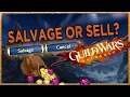 Easy Early Money in Guild Wars Reforged - Salvaging Inventory Management