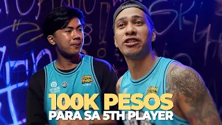 100K PARA SA 5TH PLAYER