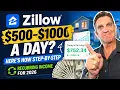 500- 1000 a Day With Zillow Here s How Step-by-Step Recurring Income for 2026