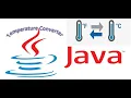 Celsius to Fahrenheit Java Program for Temperature Conversion
