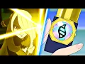 Cynthia Mega Evolves Her Garchomp Mega Garchomp Evolution in Pokemon Journeys Episode 117 English