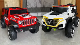 Big Size 4x4 RC Mercedes Car Vs 4x4 RC Jeep Rubicon Unboxing & Testing🔥🔥