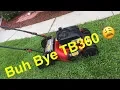 Cutting Grass - Last cut for my TroyBilt Push Mower TB 360