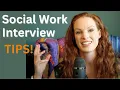 Social Work Interview Tips That Get You Hired