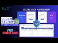 Build a Powerful Login Signup System with Google Sheets Apps Script FREE SOURCE CODE