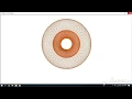 How to create Donut using python turtle graphics Tkinter