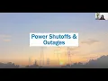 Power Shutoffs Outages Tips