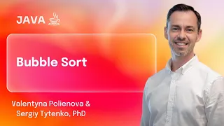 Lecture 7 Bubble Sort Java Fundamentals