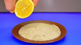Mix Lemon with Sand 😱 You Won’t Believe What It Does! | Shocking Creation Tip