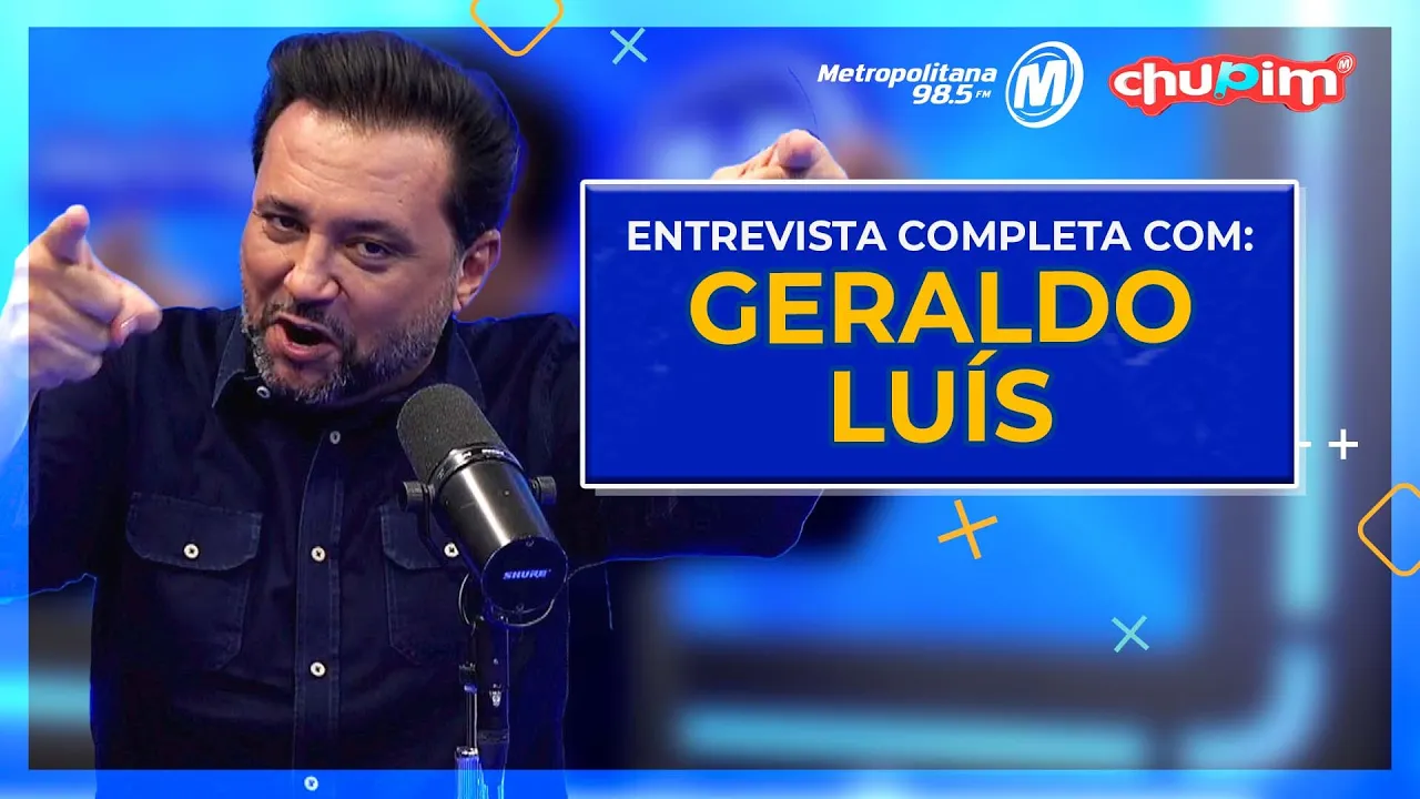 GERALDO LUÍS - ENTREVISTA COMPLETA