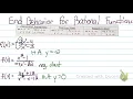 End Behavior for Rational Functions