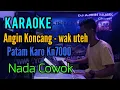Download Lagu ANGIN KONCANG - WAK UTEH PATAM KARO [ KARAOKE KN7000 ] NADA COWOK