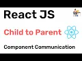 React JS - Passing Data From Child to Parent in Functional Components Hindi Coding Scenes