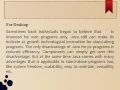 What does the future holds for Java technology