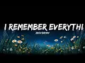 Download Lagu [1 Hour] Zach Bryan - I Remember Everything feat. Kacey Musgraves  | Café Lyrics
