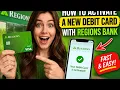 How to activate a new debit card with Regions Bank