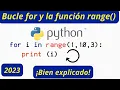 Python for loop and the range function