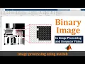Binary image in digital image processing Binary image computer vision Binary image processing