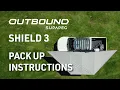 Outbound Shield 3 Pack up Instructions