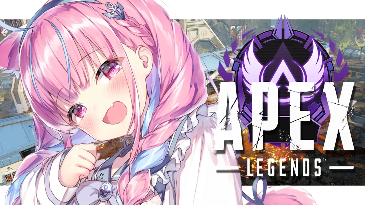 #8【APEX】諦めない！ソロマスターちゃれんじっ！七日目【湊あくあ/ホロライブ】