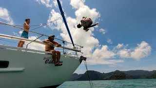 More Solar, more space and escaping the marina Episode 189 (Sailing Catalpa)