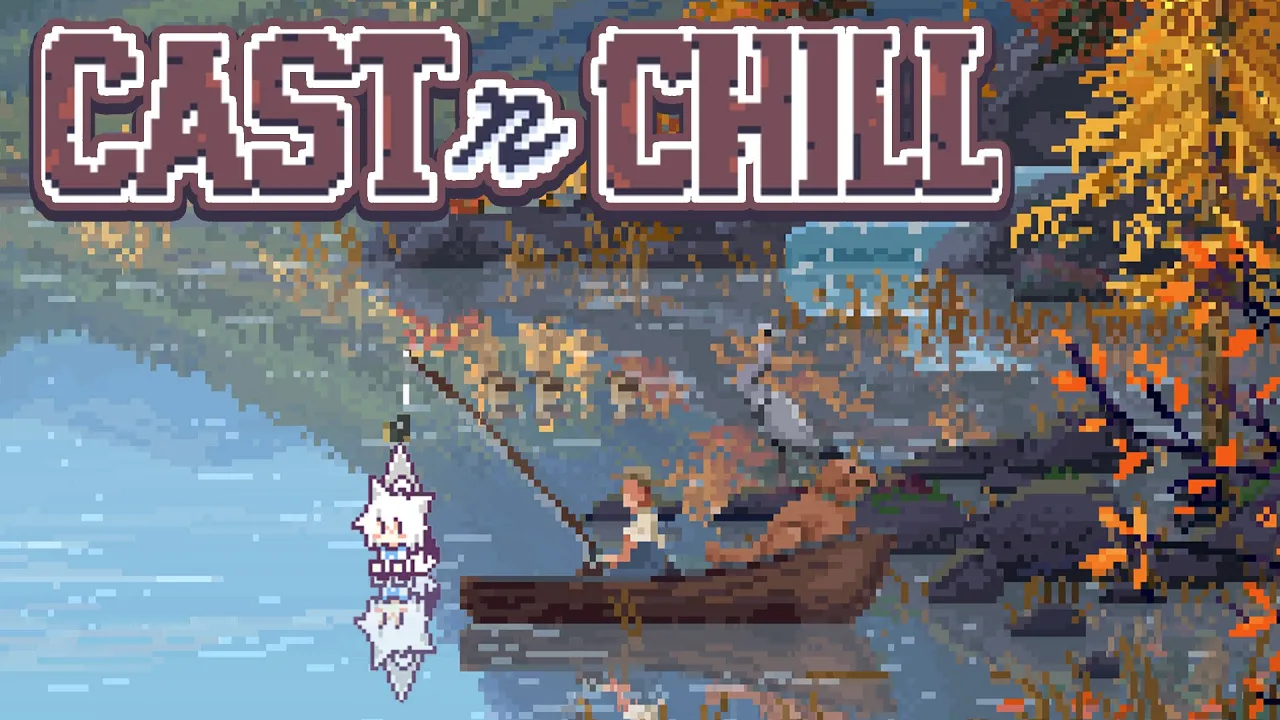 【Cast n Chill】朝のチルい釣りゲームをする。This fox is always fishing?【白上フブキ/ホロライブ】