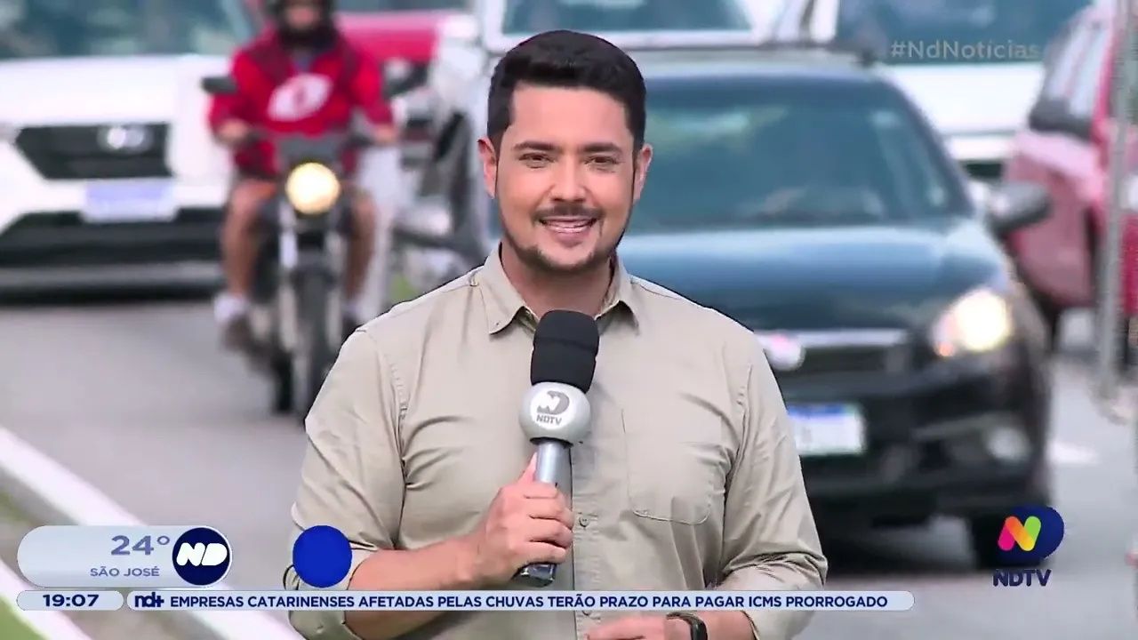 Trânsito exige paciência e atenção redobrada dos motoristas neste fim de ano em Florianópolis