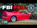 The FBI crashed a Ferrari F50