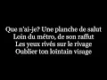 Ton visage-Fréro Delavega(lyrics)