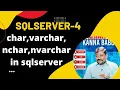 char varchar nchar nvarchar-4