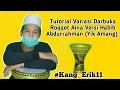 Lagu Tutorial Variasi Darbuka Roqqot Aina Versi Habib Abdurrahman (Yik Amang)