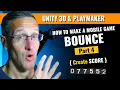 Making a Mobile Bounce Game with Unity 3D and Playmaker - Adding Score to Game